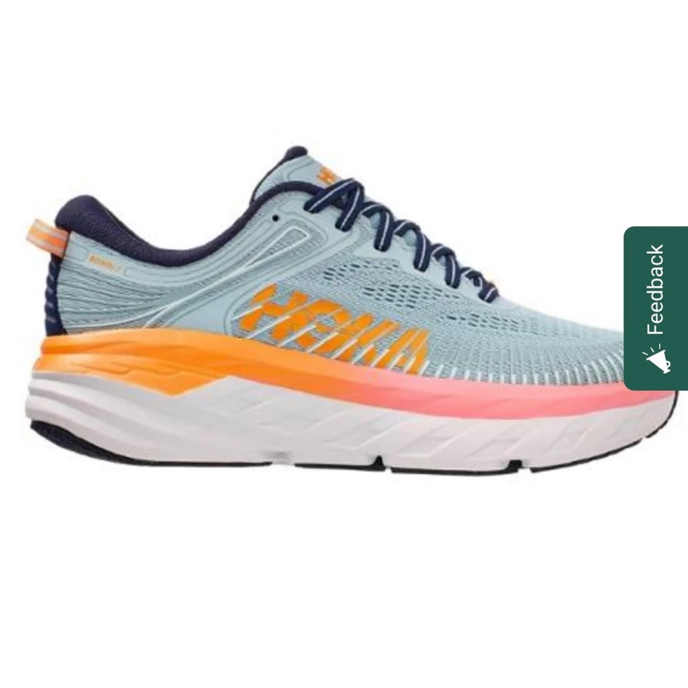 HOKA Bondi 7 Road-Running Shoes - Women's - Size 8